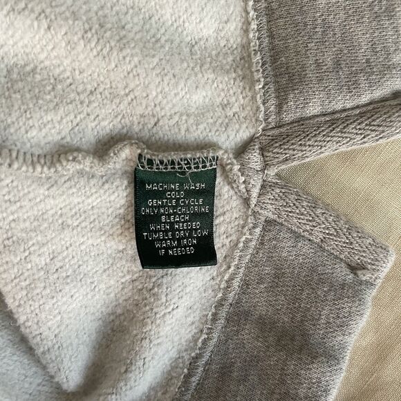 Vintage lauren active Ralph Lauren Silver Crown Big Logo Embroidery hoodie L - Picture 7 of 7